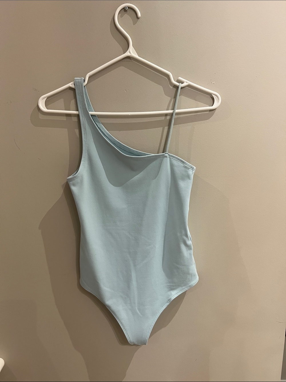 Abercrombie & Fitch Kids Asymmetrical One-Piece Bodysuit - Pale Blue